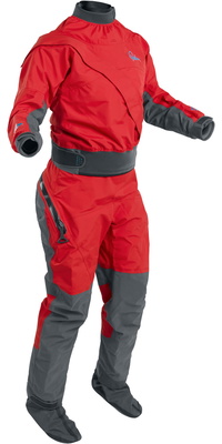2025 Palm Womens Cascade Front Zip Tørrdrakt For Kajakk 12369 - Flame Red