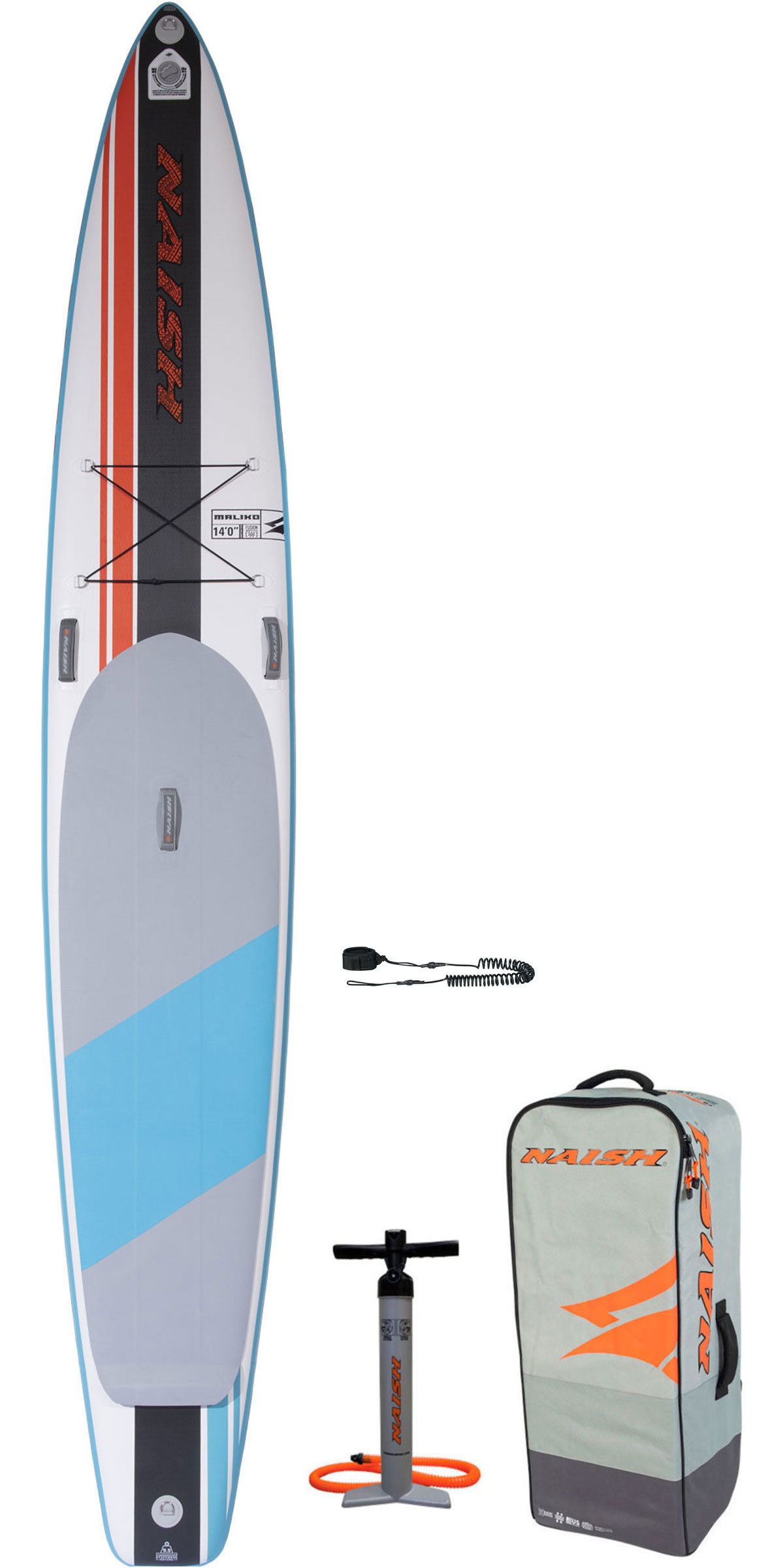 2020 Naish Maliko Light 14'0 Fusion Carbon Stand Up Paddle Board