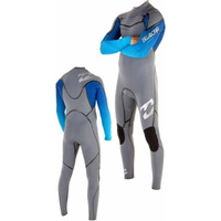 Revolution 5/4/3mm CHEST ZIP H45M06 in ASH/Blue
