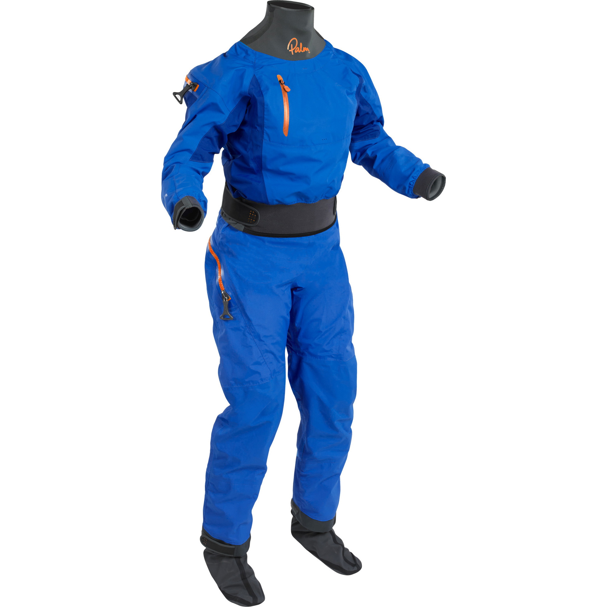 2025 Palm Da Donna Atom Back Zip Kayak Drysuit & Drop Seat Ocean / Cobalt 12381