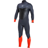Absolute Comp 3/2mm Back Zip Wetsuit ORANGE