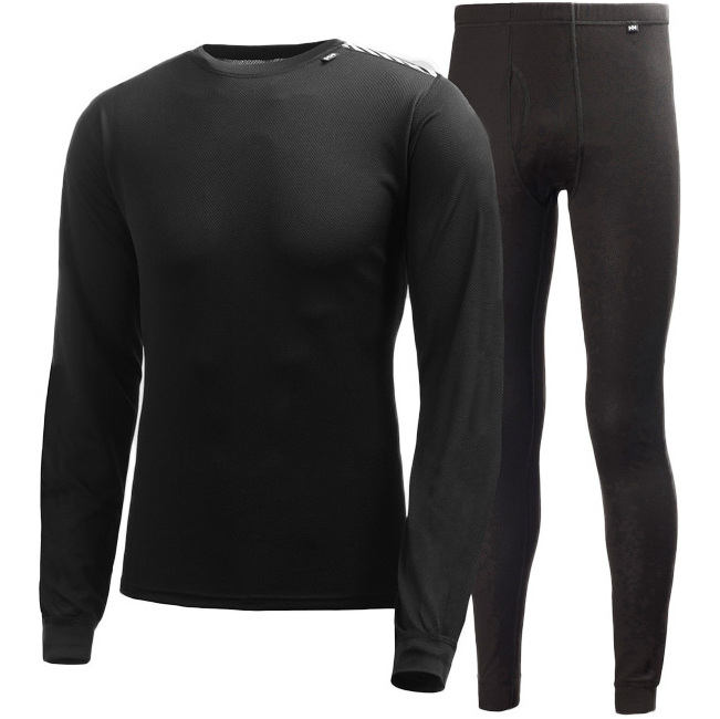 2025 Helly Hansen Comfort Dry 2-pack Base Layer BLACK 48676 48676