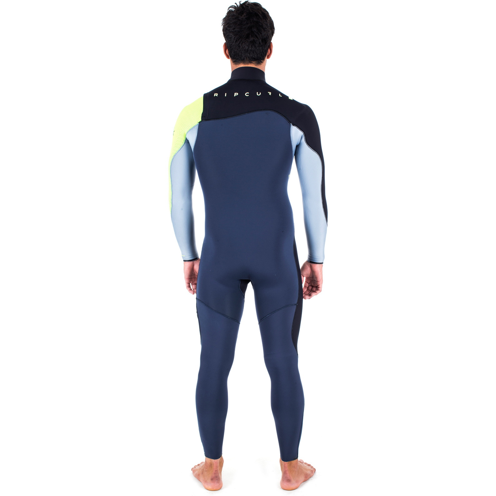 Rip Curl Flashbomb 4/3mm Zip Free Wetsuit FLURO LEMON WSM6SF