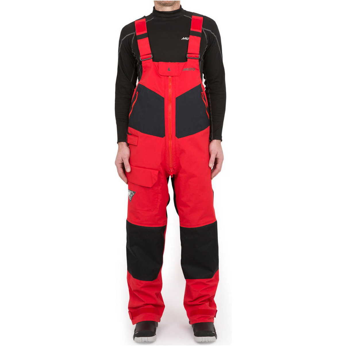 Musto BR2 Offshore Hosen TRUE RED / BLACK SB0042