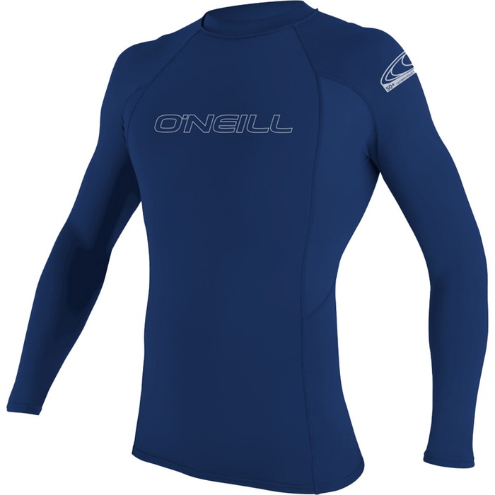 O'Neill Wetsuits Men's Basic Skins Long Sleeve Rash Guard O'Neill Wetsuits Men's Basic Skins Long Sleeve Rash Guard