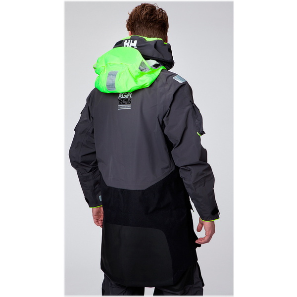 2019 Helly Hansen Aegir Ocean Jacket EBONY 30335