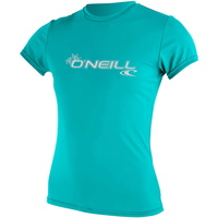 Womens Basic Skins Short Sleeve Rash Tee