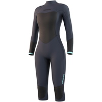 Da Donna Brand 3/2mm Manica Lunga Gamba Corta Back Zip Muta