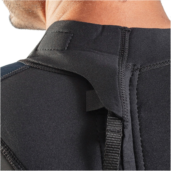 2026 Gul Da Uomo G-Force 3mm Back Zip Shorty Muta GF3305-B7 - Black / Navy