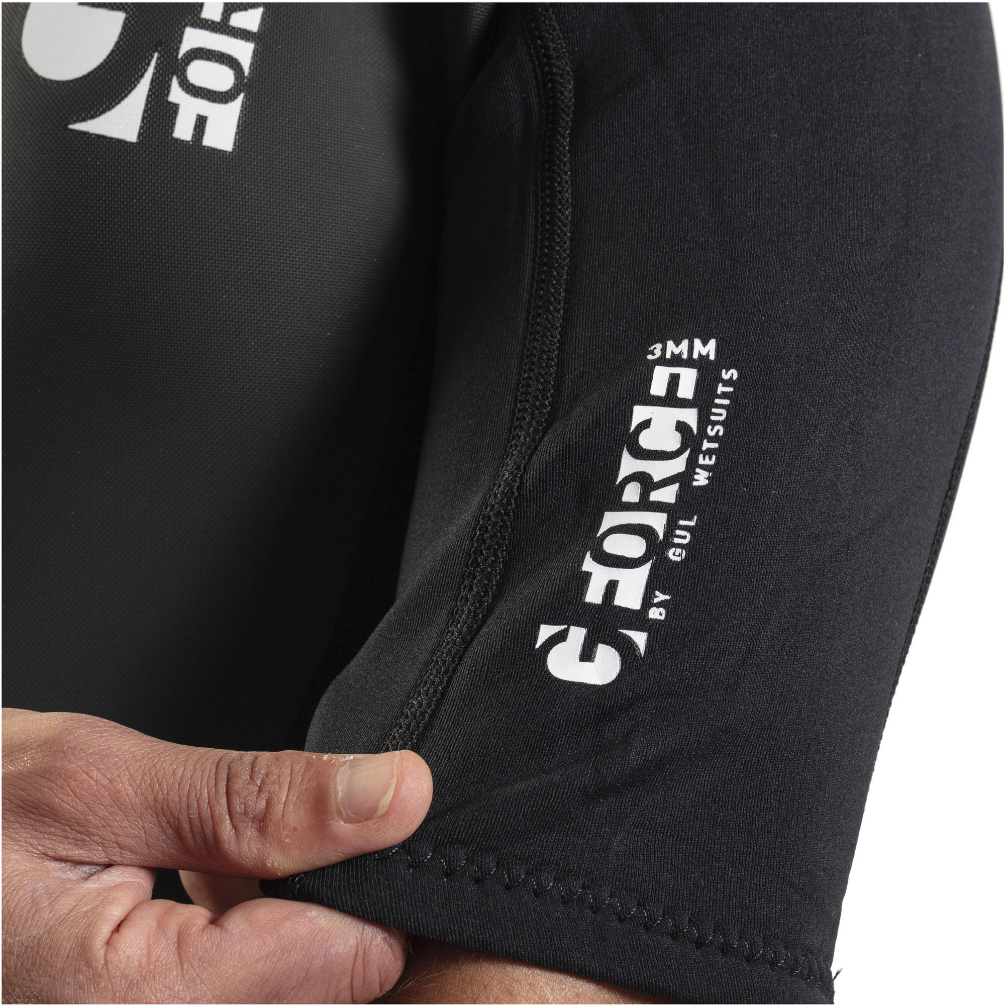 2026 Gul Mens G-Force 3mm Back Zip Shorty Wetsuit GF3305-B7 - Black
