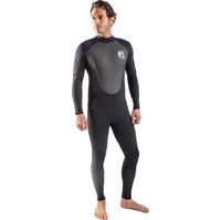 Hommes G-Force 3mm Back Zip Flatlock Combinaison NÃ©oprÃ¨ne