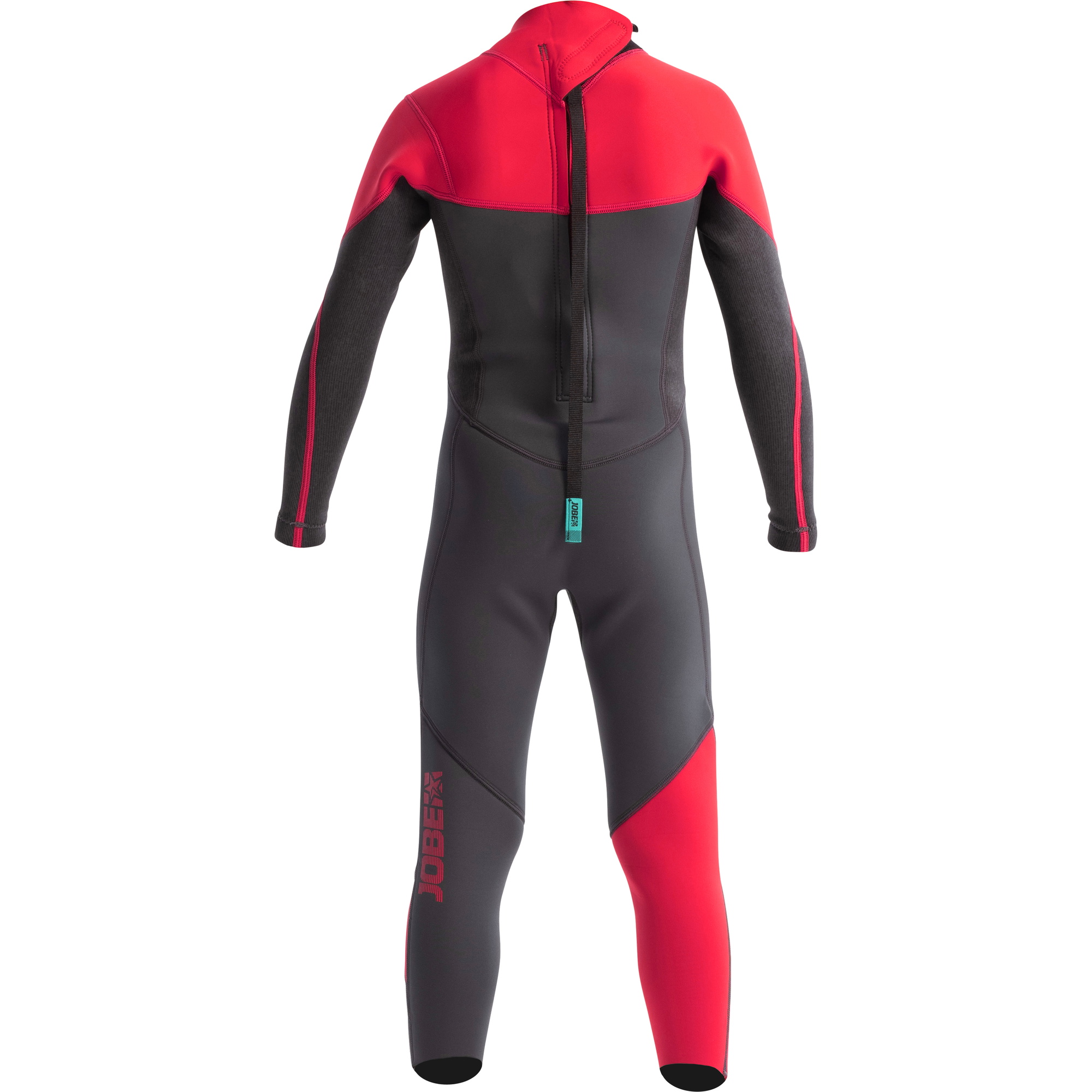 2026 Jobe Junior Boston 3/2mm Back Zip Våtdräkt 3035210 - Röd