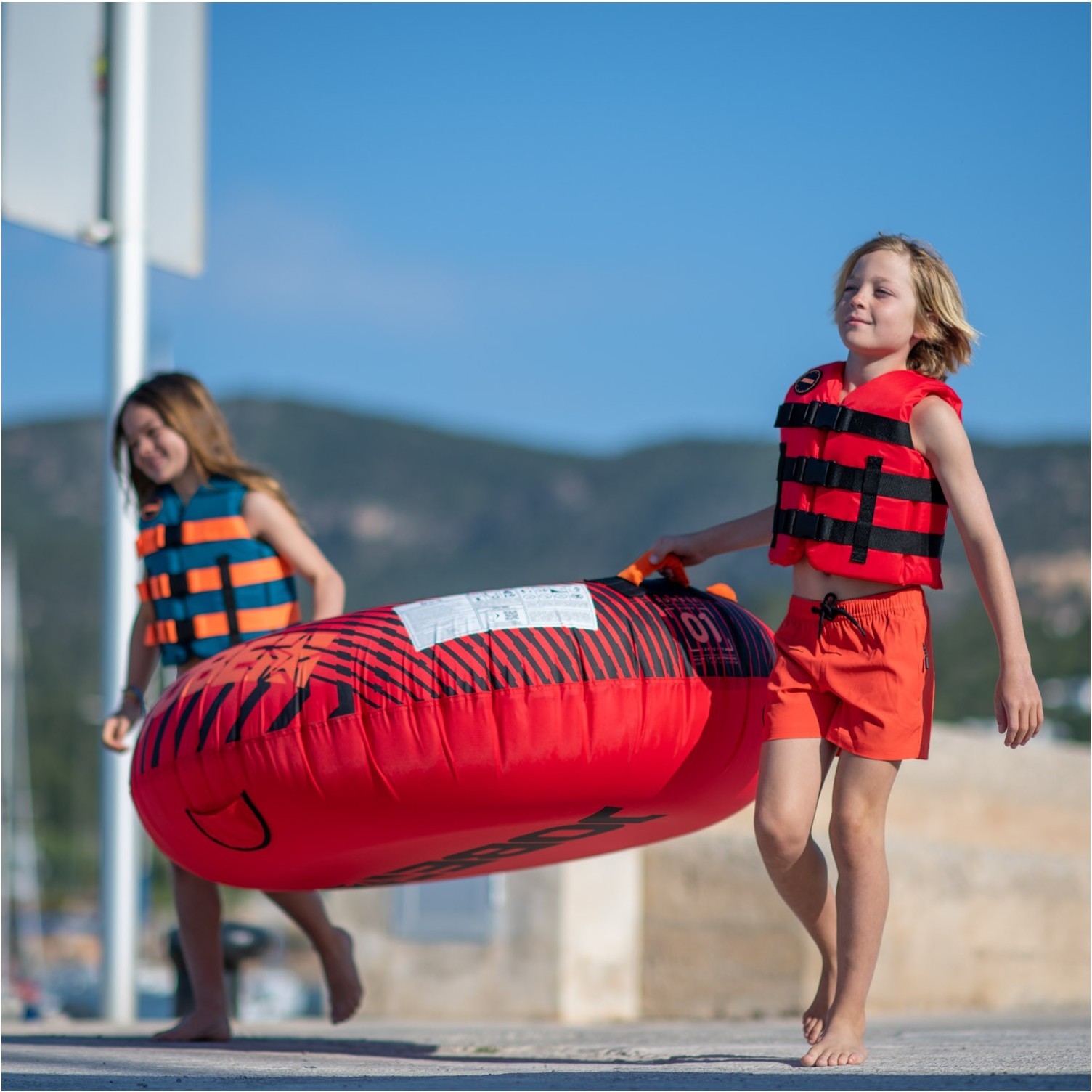 2026 Jobe Junior Nylon 50N Flytväst 2448230 - Red