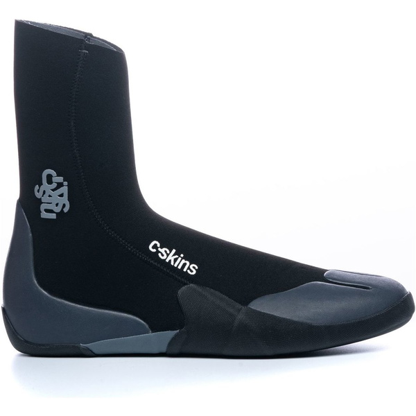 2026 C-Skins Legend 5mm Round Toe Boots C-BOLERT - Black / Charcoal