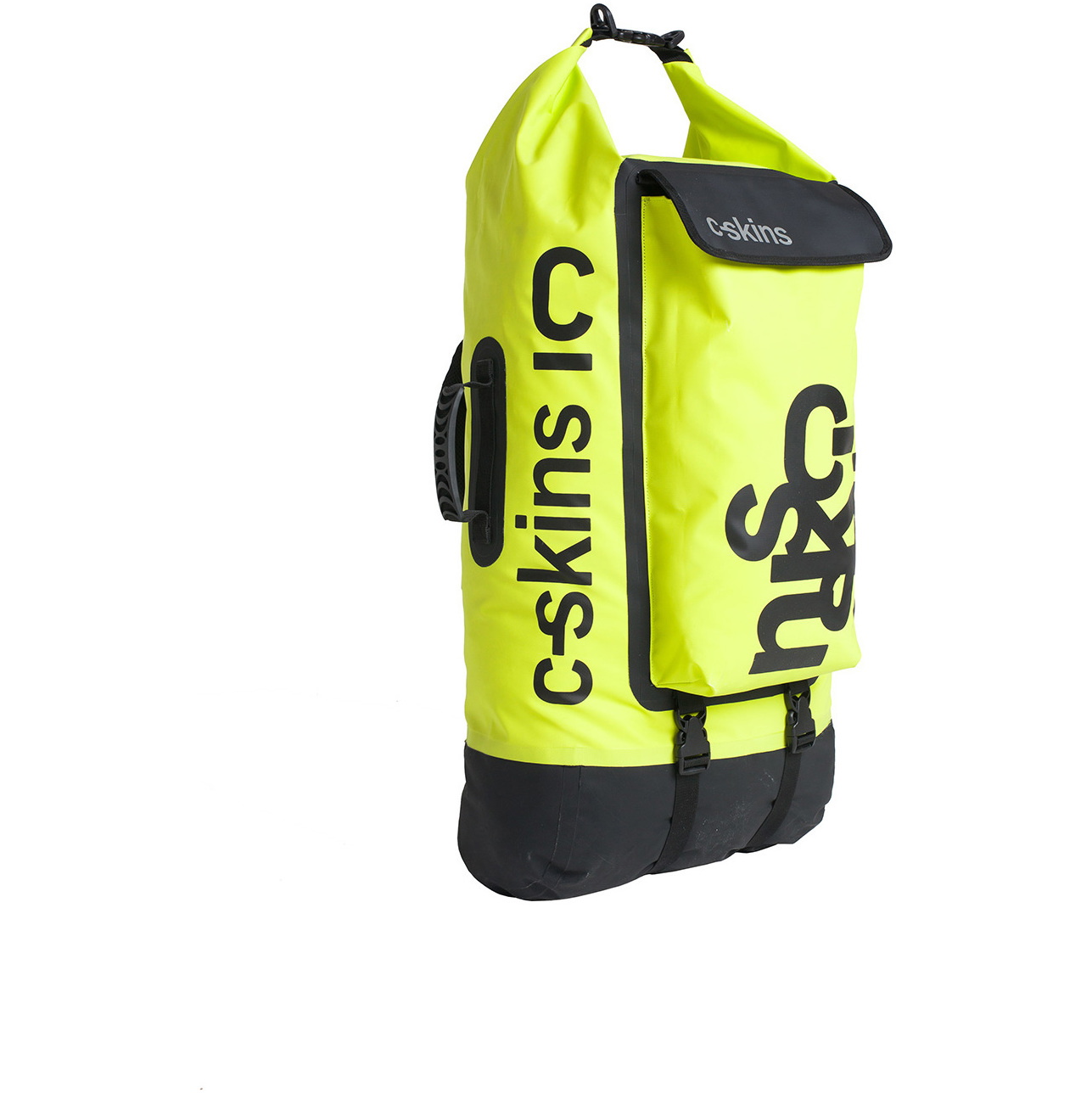 2026 C-skins Storm Chaser 80l Drybag C-dbp80 - Giallo Fluorescente