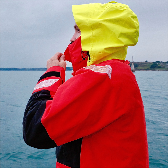 Veste De Pêche Haute Mer High Seas – Taille M, Jaune, Capuche, Weathergear Japon