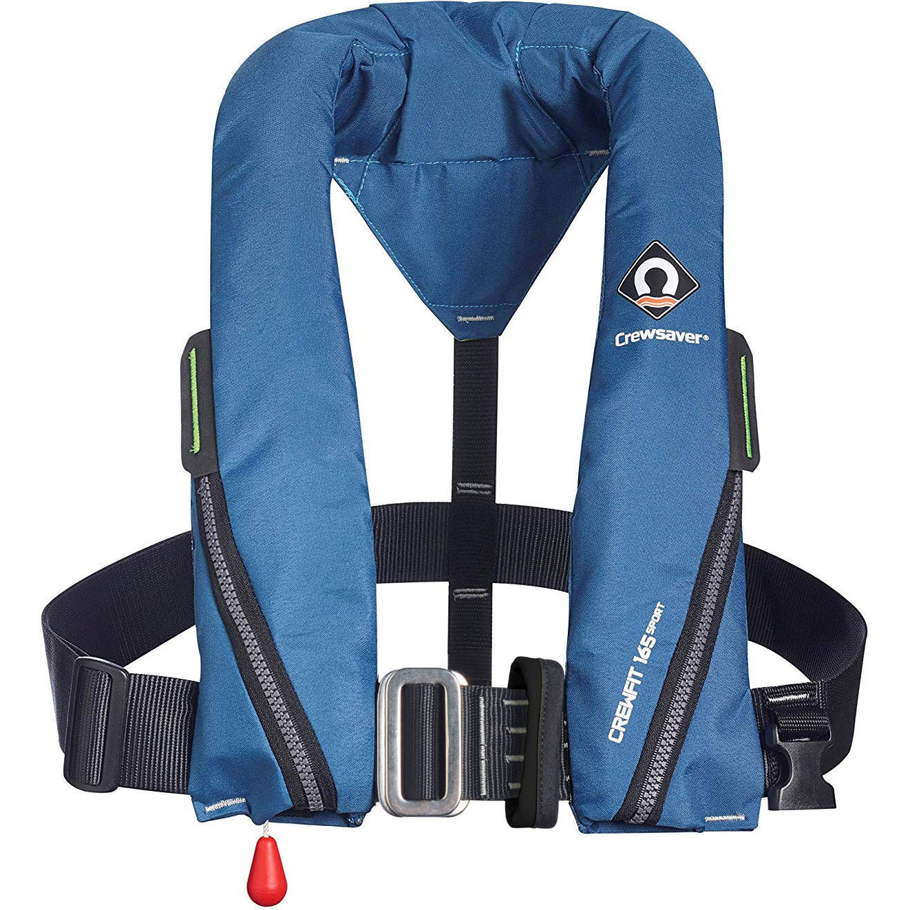 2026 Crewsaver Crewfit 165N Sport Automatic Harness Lifejacket 9715BA - Blue