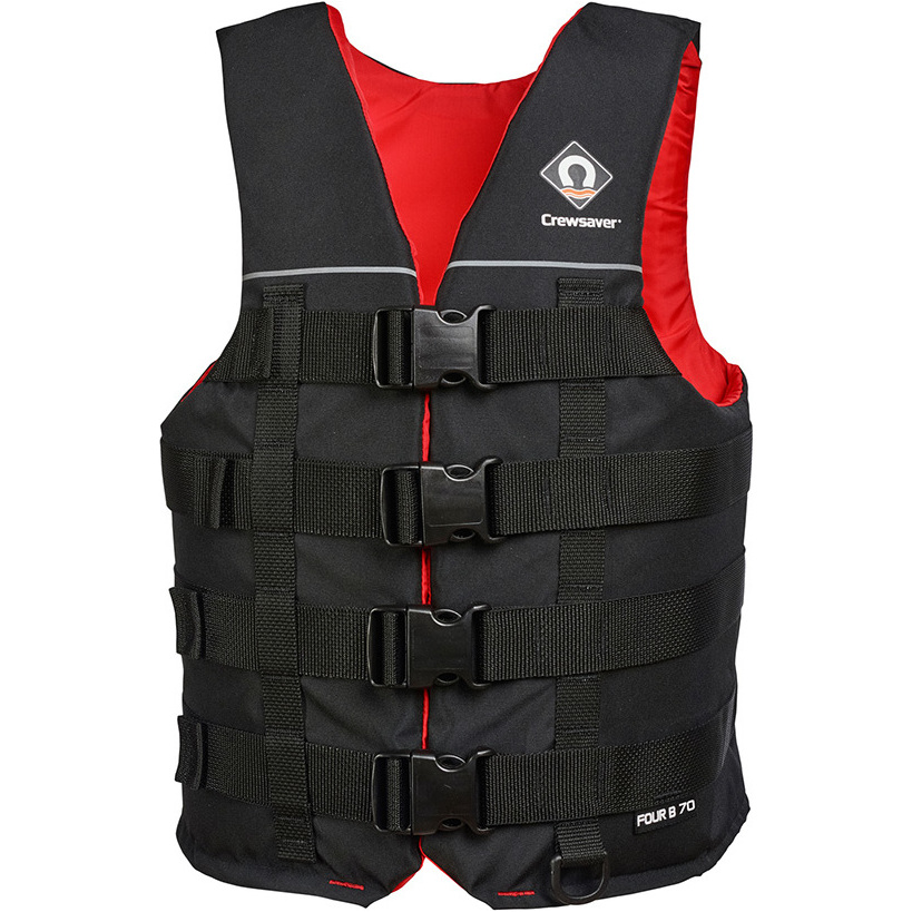 Crewsaver Junior Vier B 70N Drijfhulp / Ski Vest Black 2975J