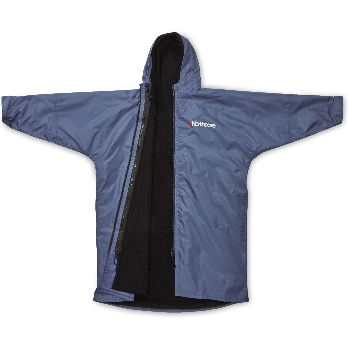 2026 Northcore Beach Basha Pro 4 Säsong Byte Robe Noco24j - Blå