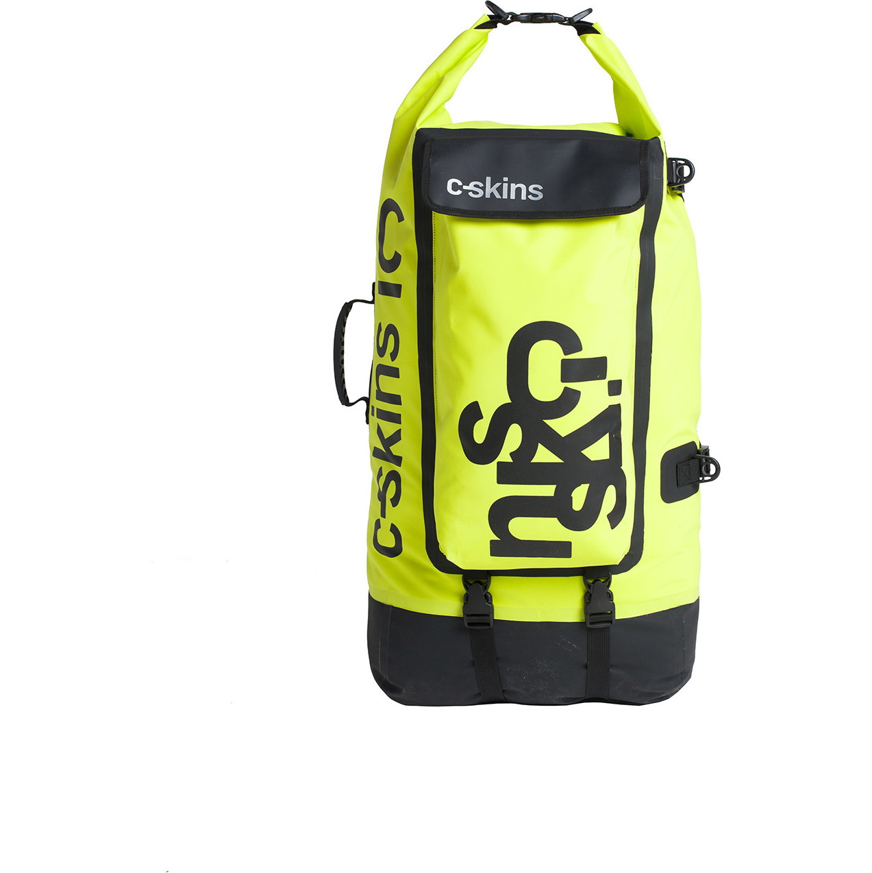 2026 C-skins Storm Chaser 80l Drybag C-dbp80 - Giallo Fluorescente