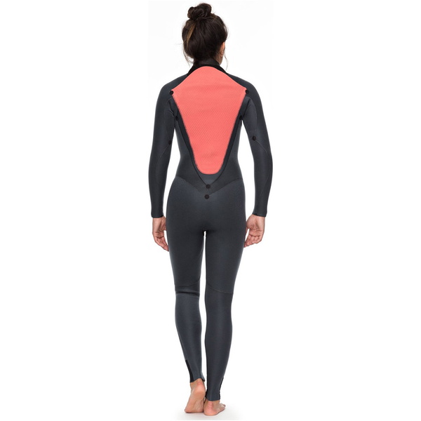 Roxy Womens Syncro Series 5/4 / 3mm GBS Back Zip Muta ERJW103028 nera