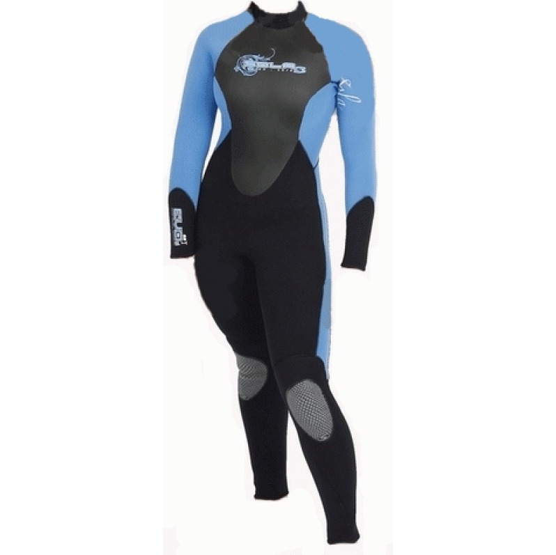 SOLA Evo 5/4mm GBS Ladies Steamer Wetsuit Black/Blue A947