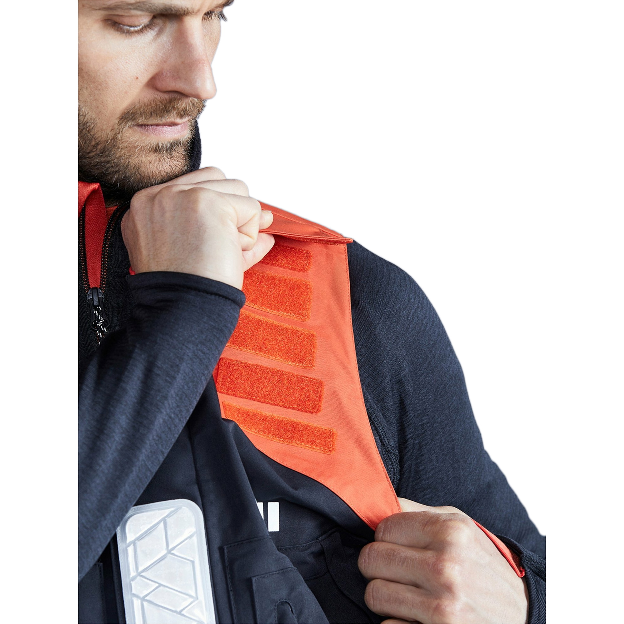2025 Gill Männer OS1 Ocean Sailing Trousers OS13T - Graphite / Orange