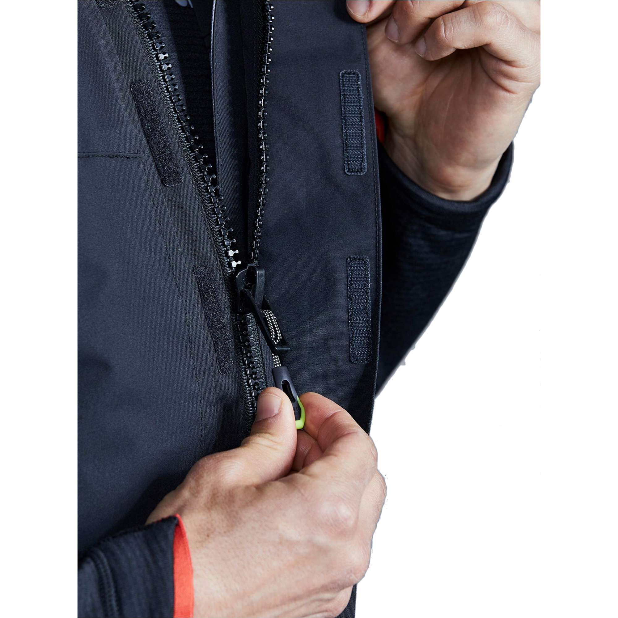2025 Gill Männer OS1 Ocean Sailing Trousers OS13T - Graphite / Orange