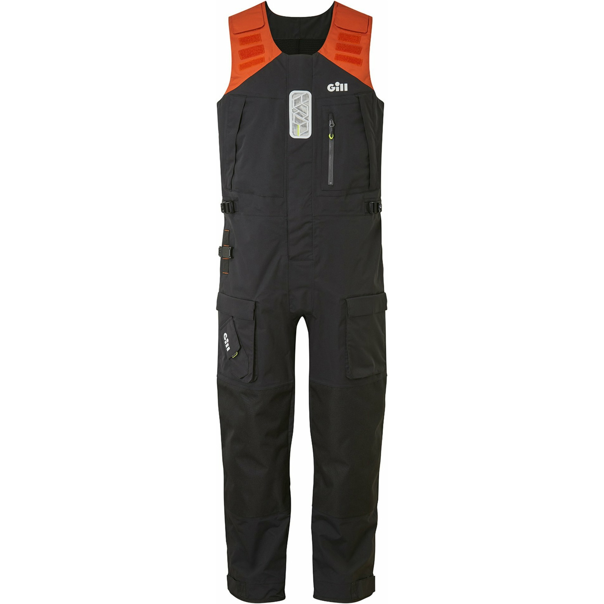 2025 Gill Männer OS1 Ocean Sailing Trousers OS13T - Graphite / Orange