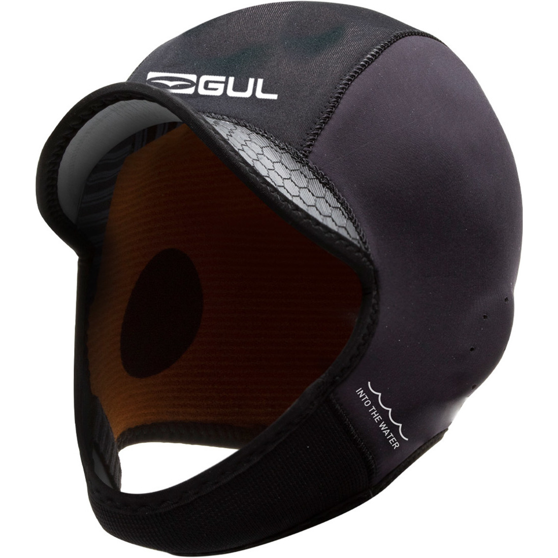 2026 Gul 3mm SDL Peaked Surf Cap HO0305-B9 - Black