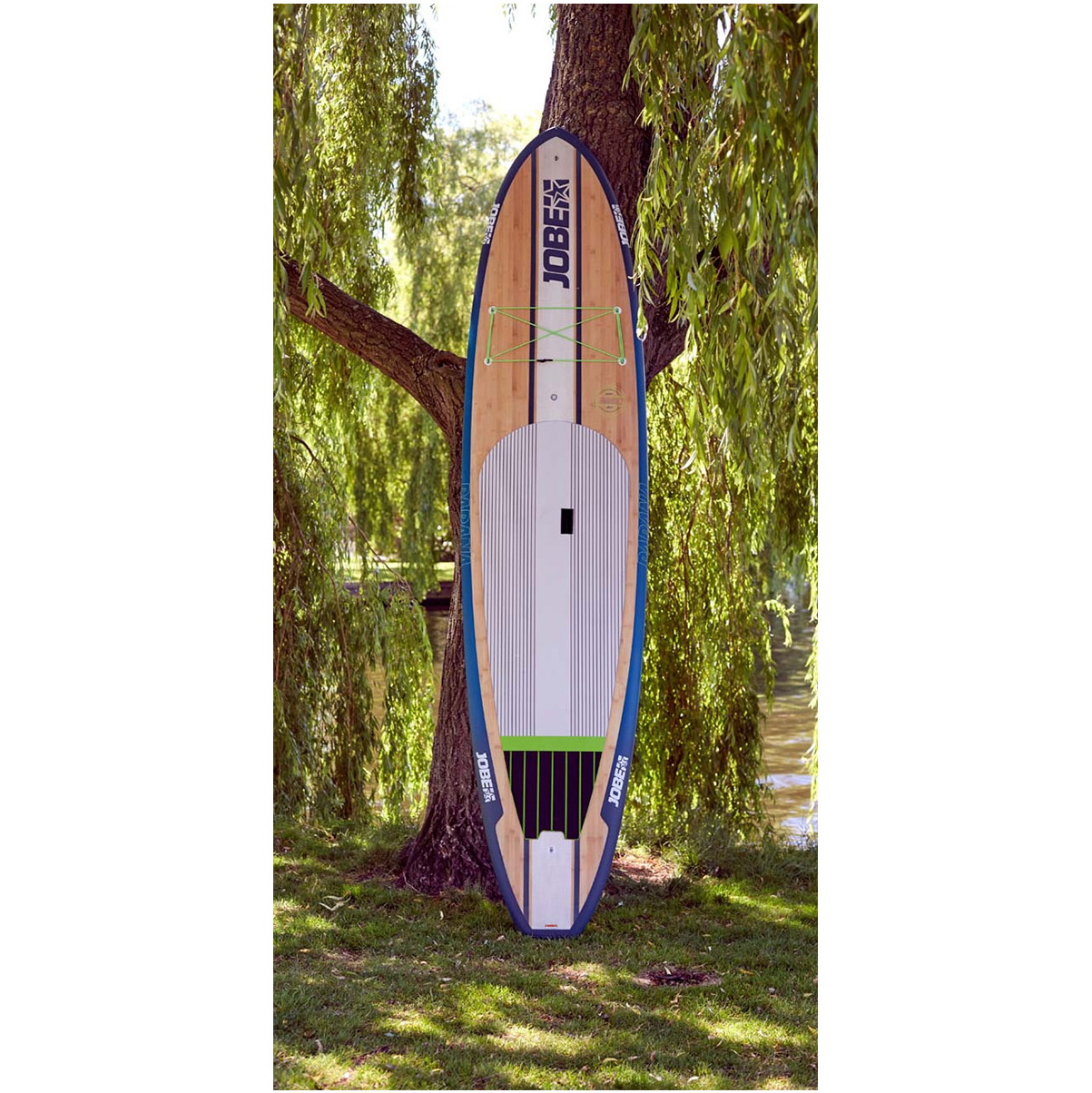 11’2 BAMBOO SUP - stand up paddle board Jobe Bamboo Parana 11'6 Stand Up Paddle Board Inc 3-Piece