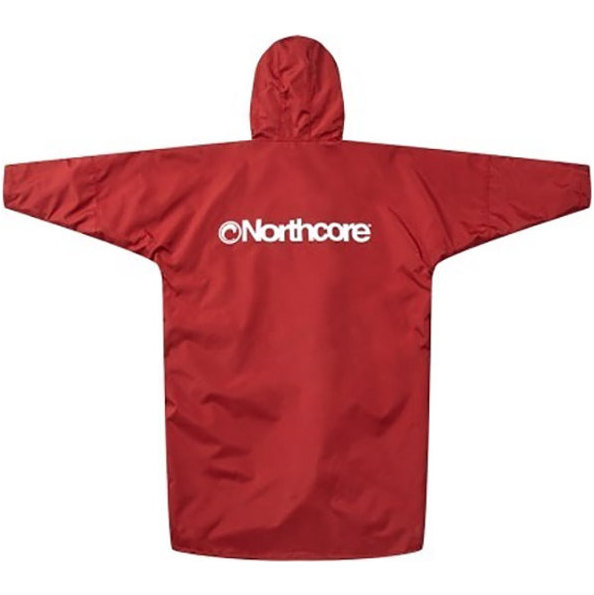 2026 Northcore Beach Basha Pro 4 Säsongsbyte Robe Noco24j - Röd