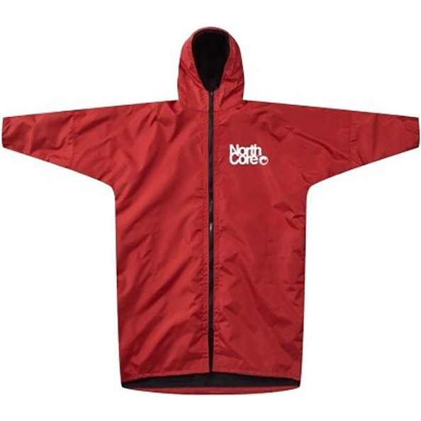 2026 Northcore Beach Basha Pro 4 Säsongsbyte Robe Noco24j - Röd