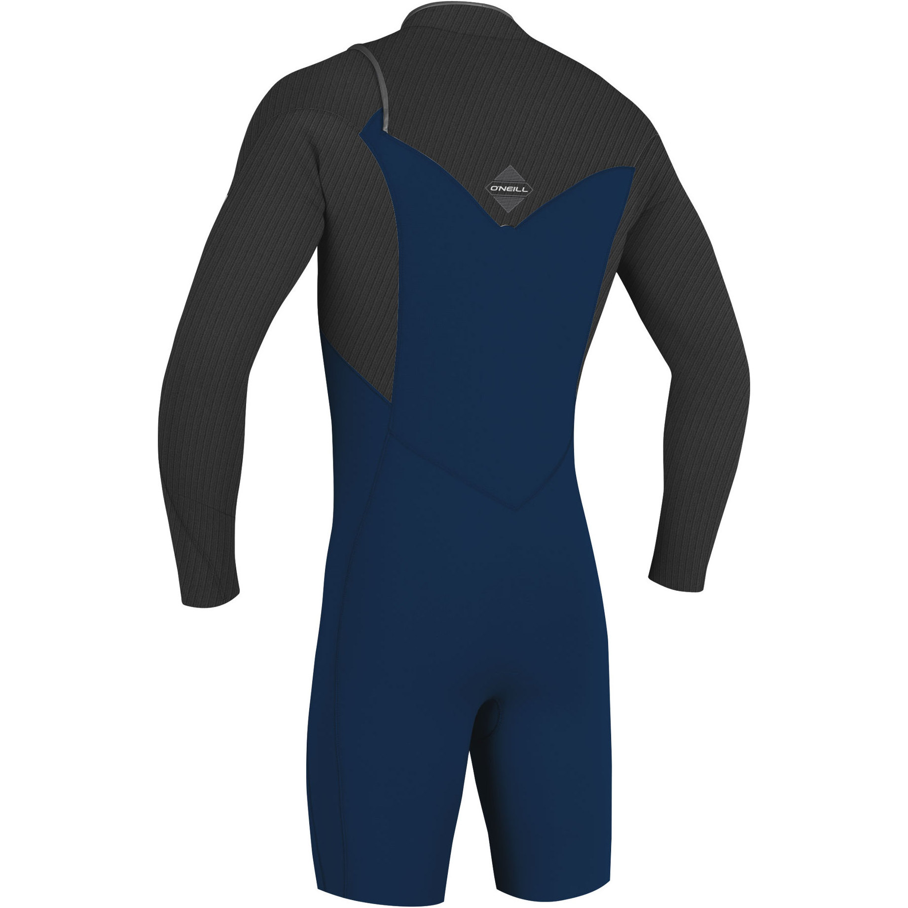2019 O'Neill Mens Hyperfreak 2mm LS Chest Zip GBS Shorty Wetsuit