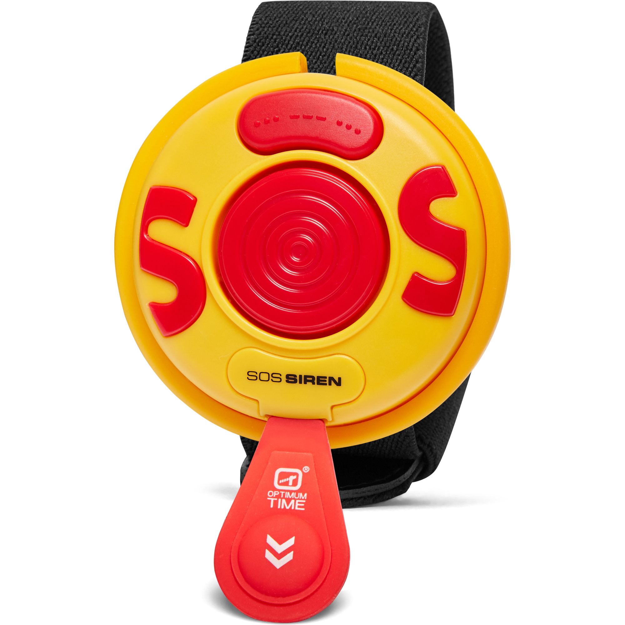 2026 Optimum Time Sos Sirène De Sécurité Otsos - Jaune / Rouge