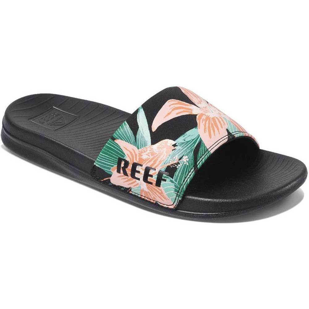 reef 2020 Reef Frauen One Slide Sandalen Rf0a3yn7 - Hibiskus - RF0A3YN7