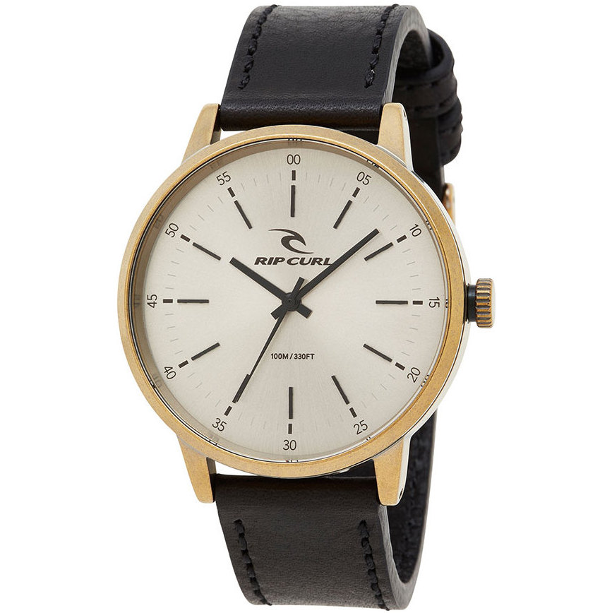 Rip Curl Drake Leather Watch Old Gold A3003 - Accessories