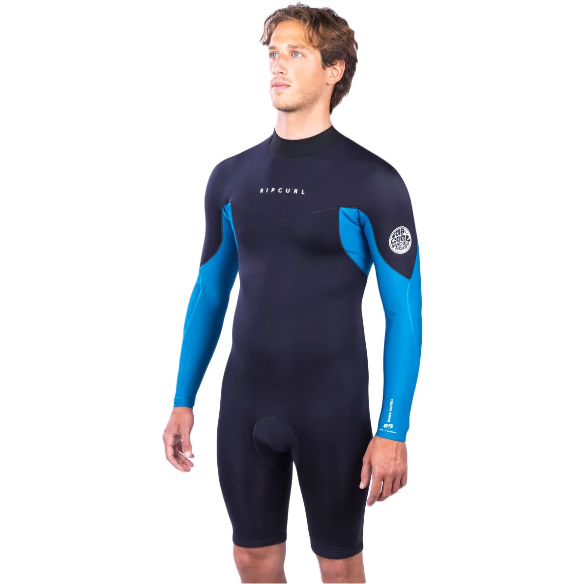 2021 Rip Curl Mens Dawn Patrol 2mm Back Zip Long Sleeve Shorty