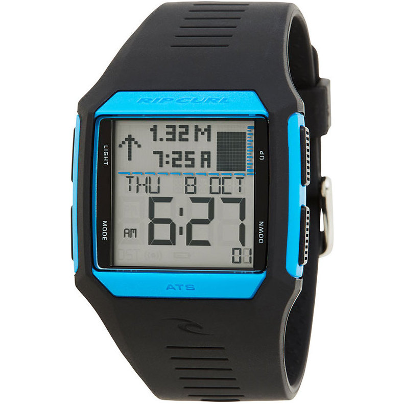 2019 Rip Curl Rifles Tide Surf Montre Bleu / Noir A1119