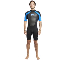 Mens Intruder 2mm Back Zip Shorty Wetsuit
