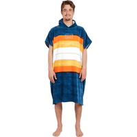 Hoodie Handdoek Poncho / Changing Robe Leisteen Korte Mouw Leisteen