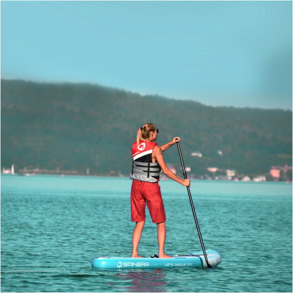 Spinera Lets Paddle 11'2 Inflatable Stand Up Paddle Board Package - Board, Bag, Pump, Paddle & Leash