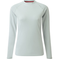 Femme Manches Longues Uv De Tec Tee Gris