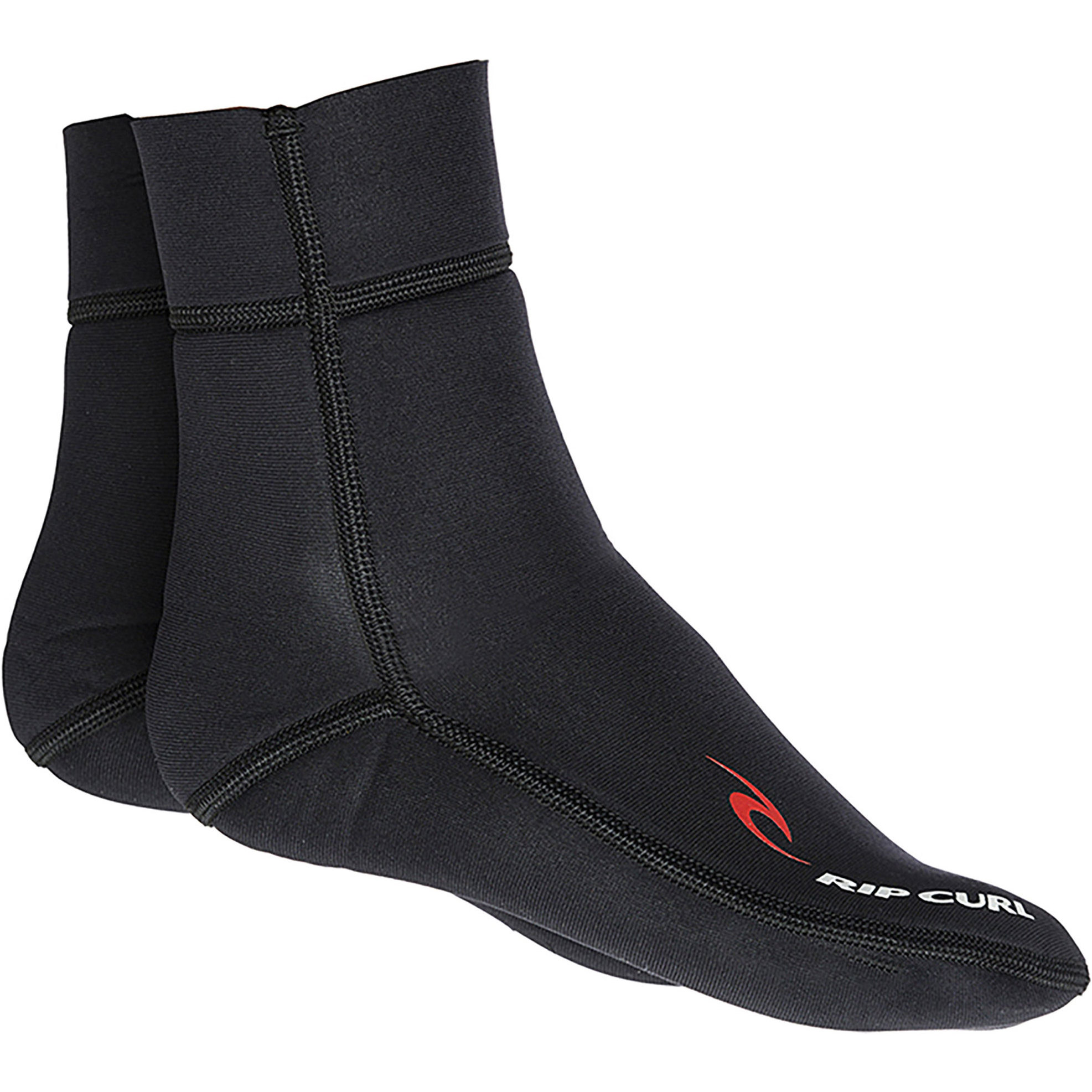 2026 Rip Curl 1.5mm Neoprene Fin Socks Black WBO7FM