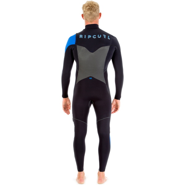 Rip Curl E-Bomb 4 / 3mm Combinaison GBS Chest Zip BLUE WSM5BE