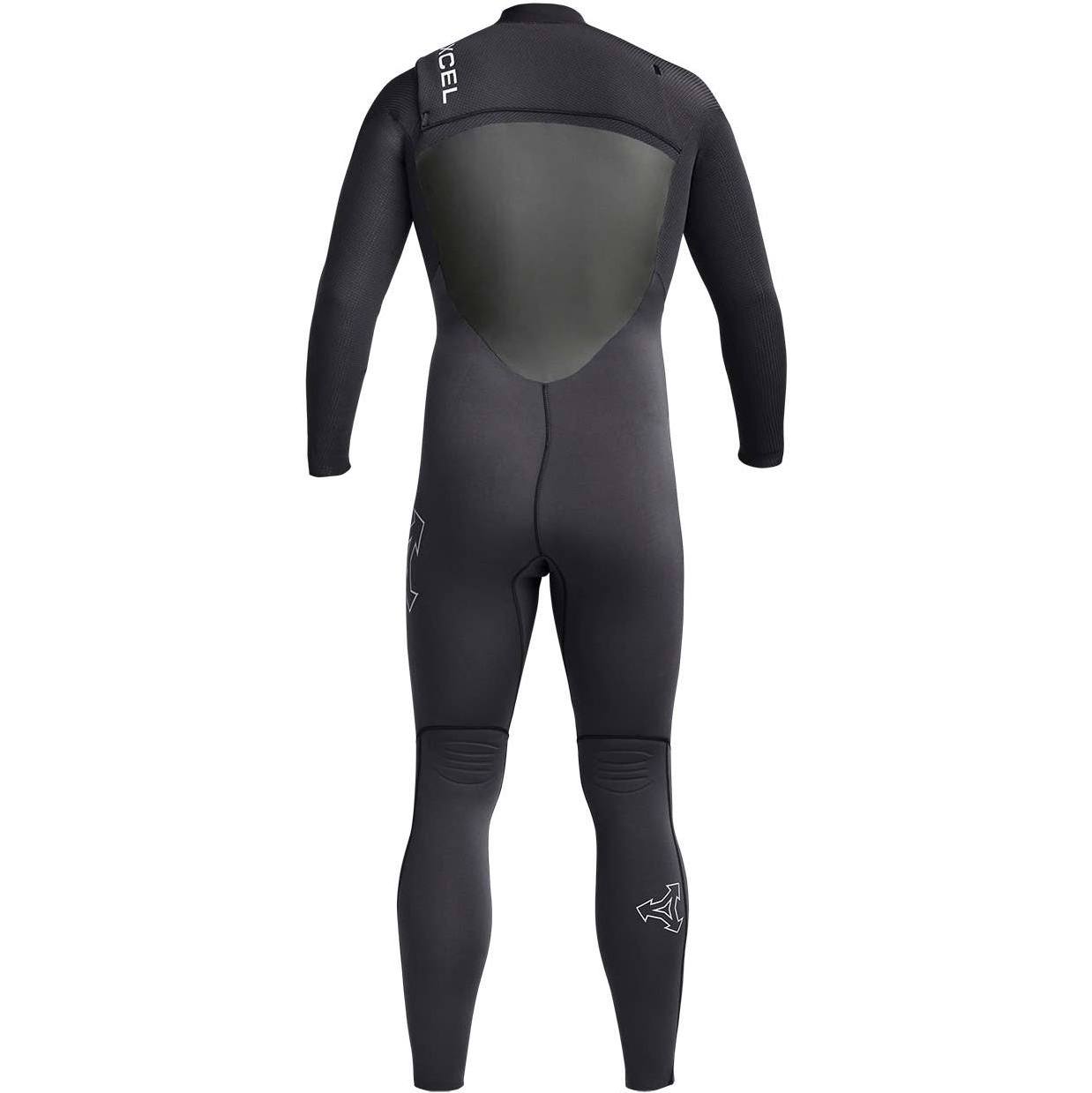 Xcel Mens Infiniti 4/3mm Chest Zip Wetsuit MR433Z19 - Black