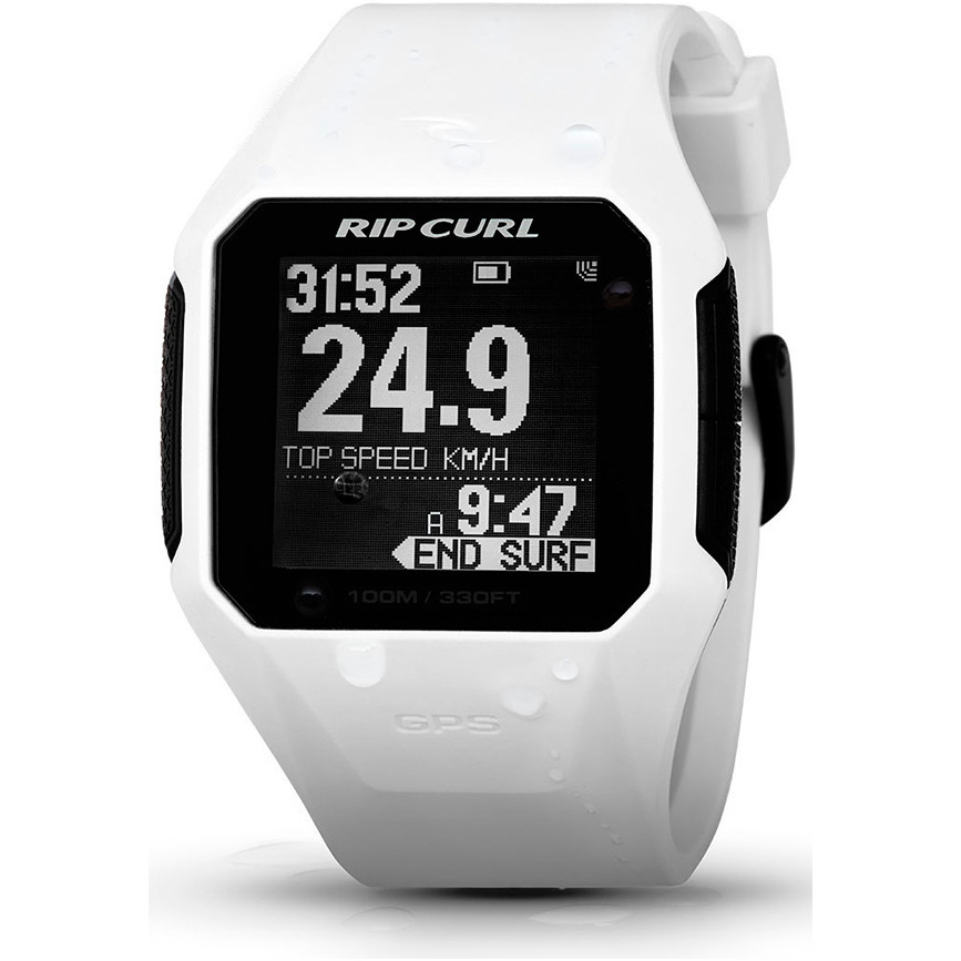 リップカール腕時計 ホワイト Rip Curl Search GPS Smart Surf Watch in White A1111 - Accessories