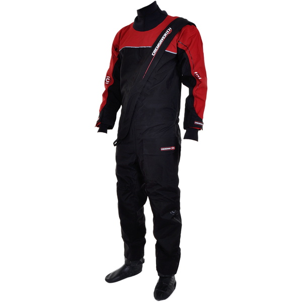 Crewsaver Cirrus Drysuit Including UnderFleece Dry Bag Black / RED 6515