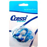 Silicone Ear Plugs + Nose Clip Set