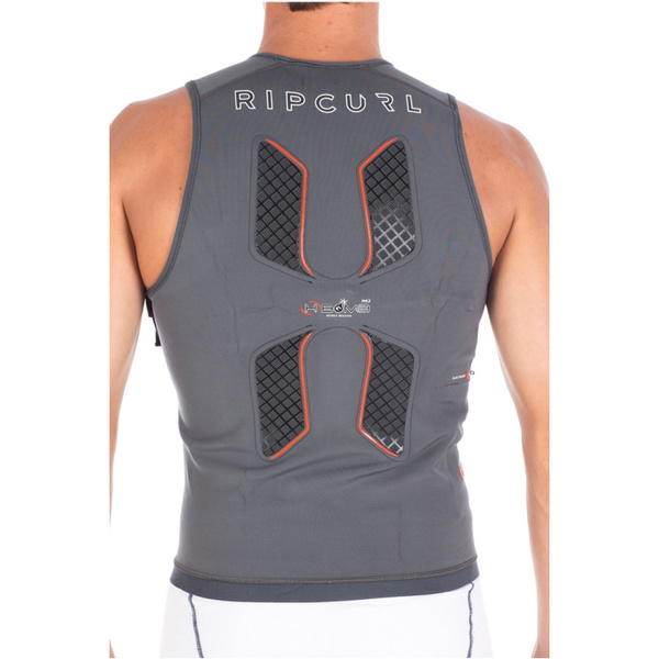 Rip Curl H-Bomb Chaleco calefactado Carbón WVE5HM